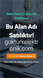 Mobile Screenshot of gokturkelektronik.com